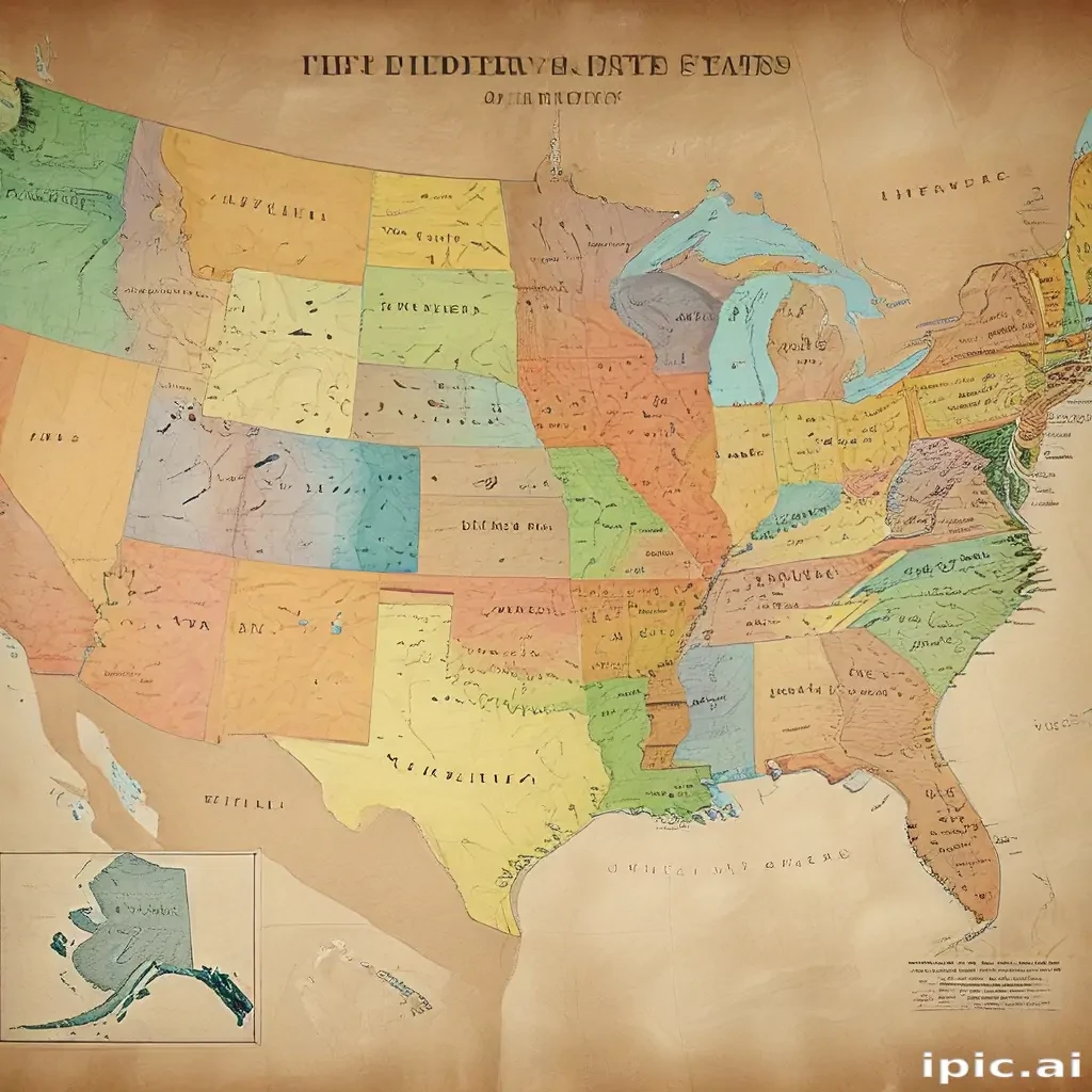 map of the united states