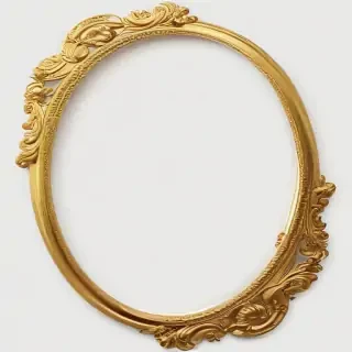 gold border transparent