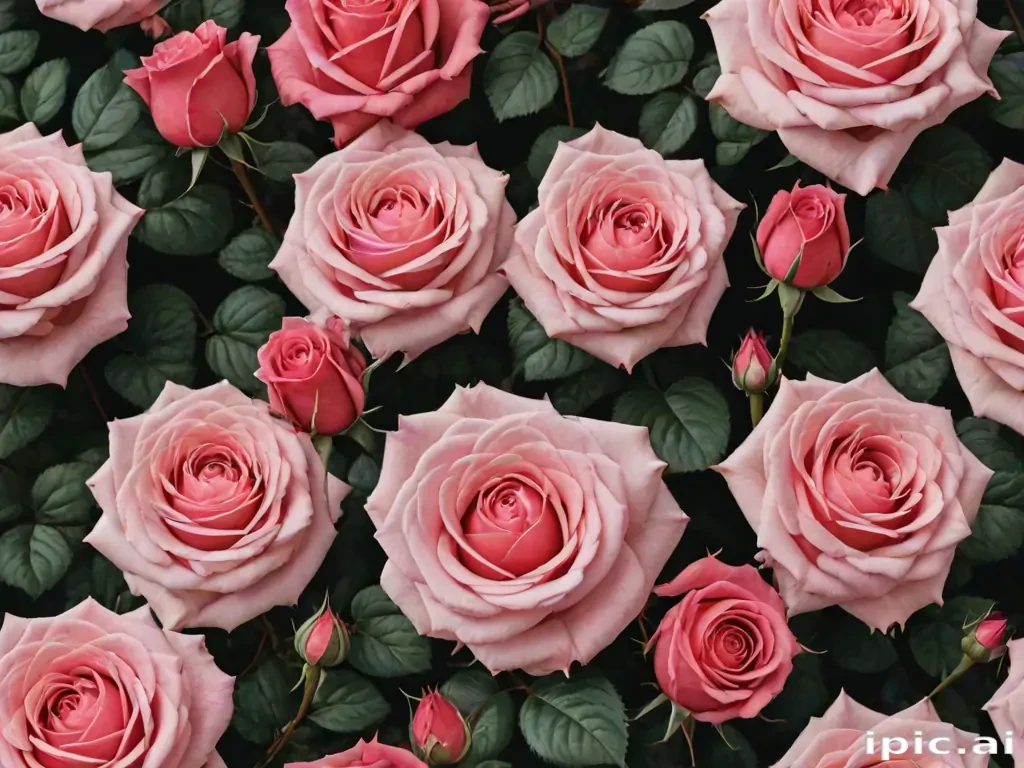 roses background aesthetic