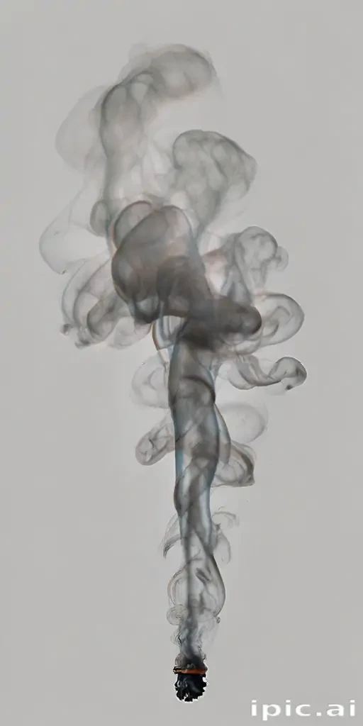 smoke no background
