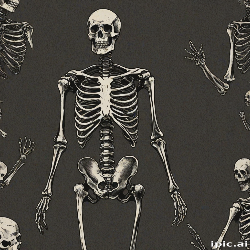 skeleton wallpaper