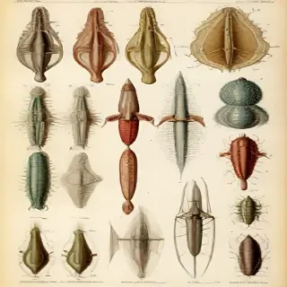 vintage scientific illustrations