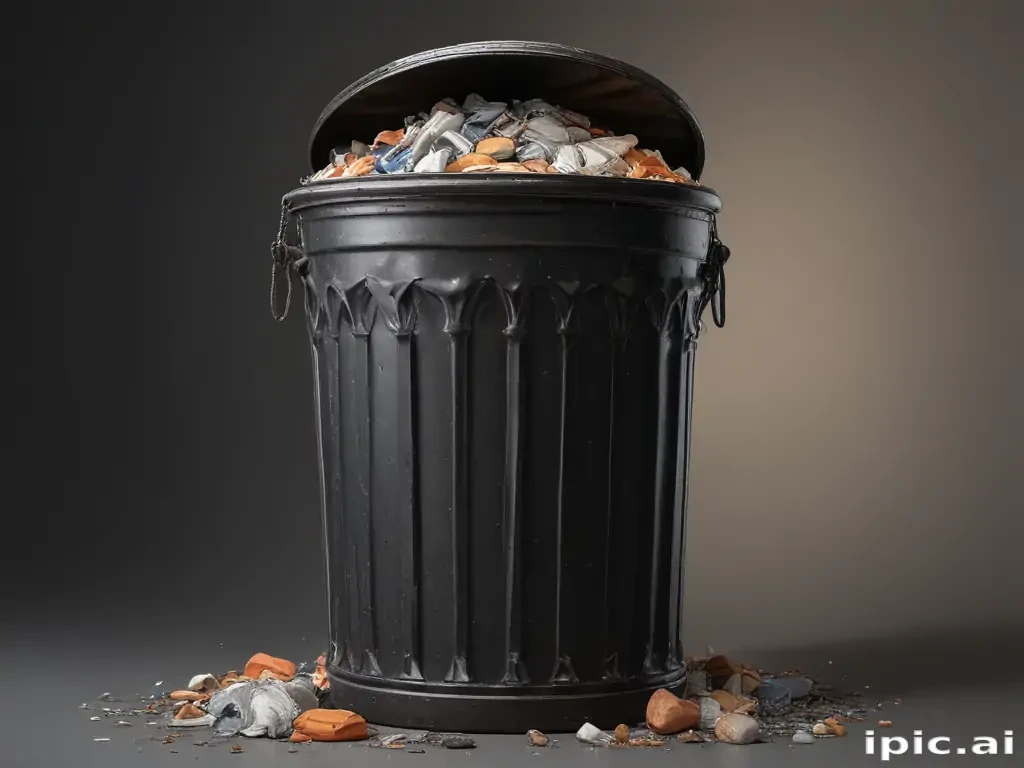 png trash can