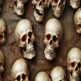 skull background