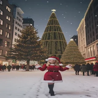 christmas instagram story background