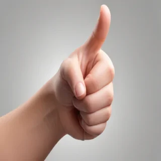 pointing finger png
