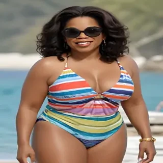 oprah winfrey in a bikini