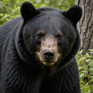 black bear png