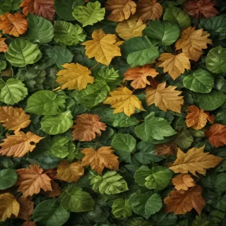 background leaves