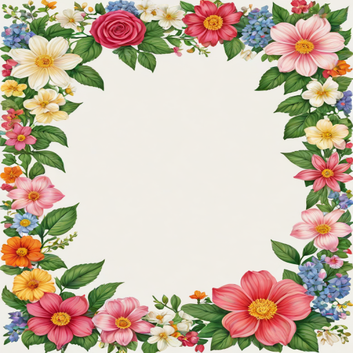 flower border clipart