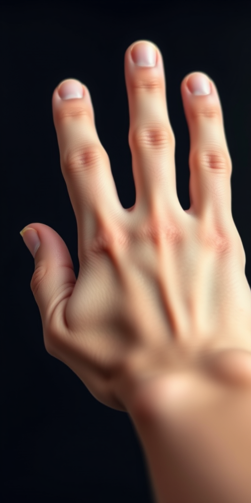 Regenerate the image of a hand reaching forward, focus on a clean outline with a smooth finish, set camera to ISO 100, aperture f/4, shutter speed 1/100s, camera view from slightly above at a 45-degree angle, using a digital SLR camera for enhanced detail and clarity.