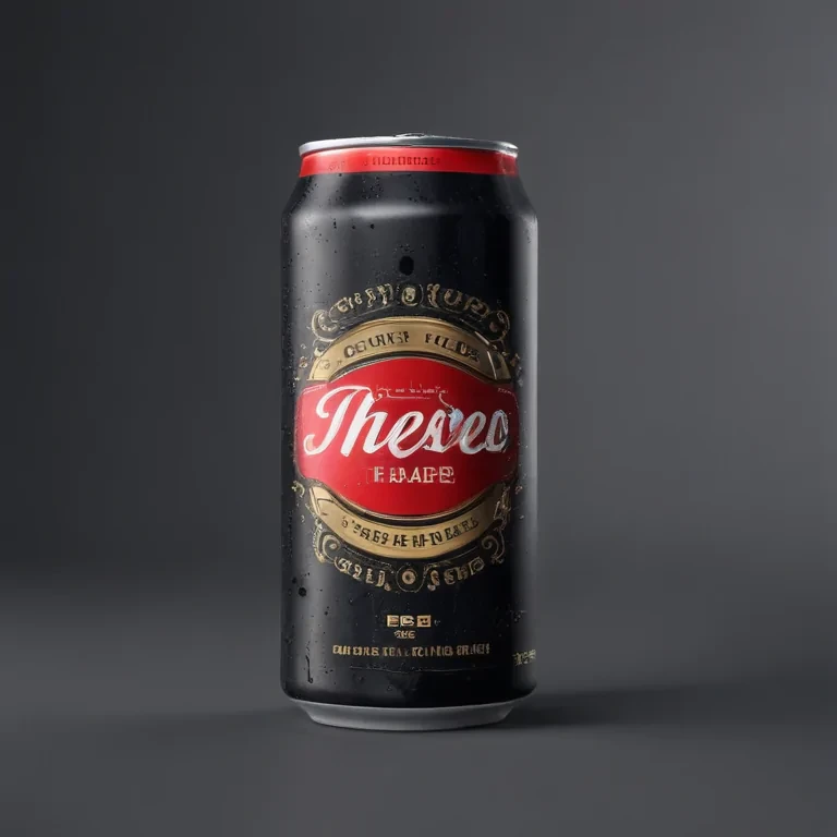 beer can mockup