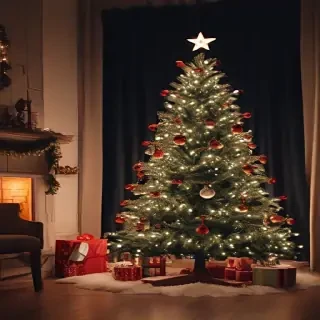 christmas aesthetic background