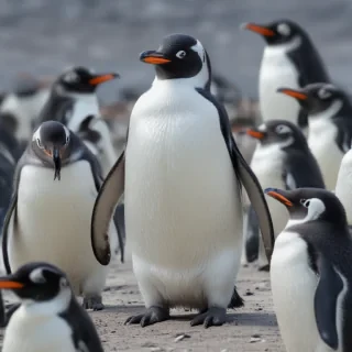 penguin background