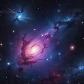 space galaxy background