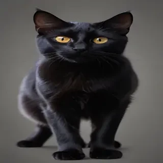 black cat png