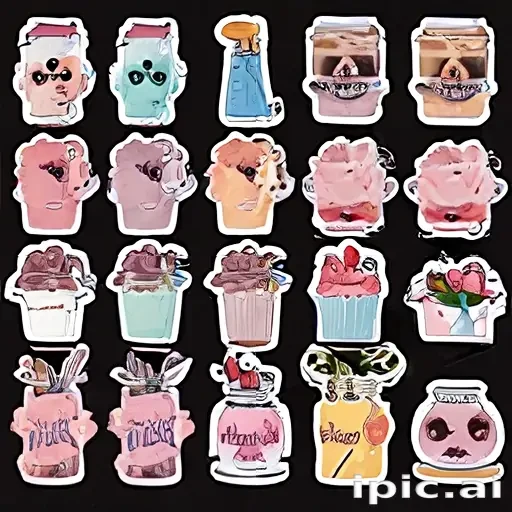 aesthetic stickers printable