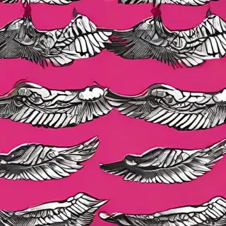 wings with background