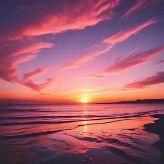 aesthetic sunset wallpaper