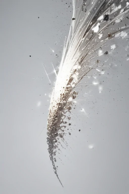 sparkles white background