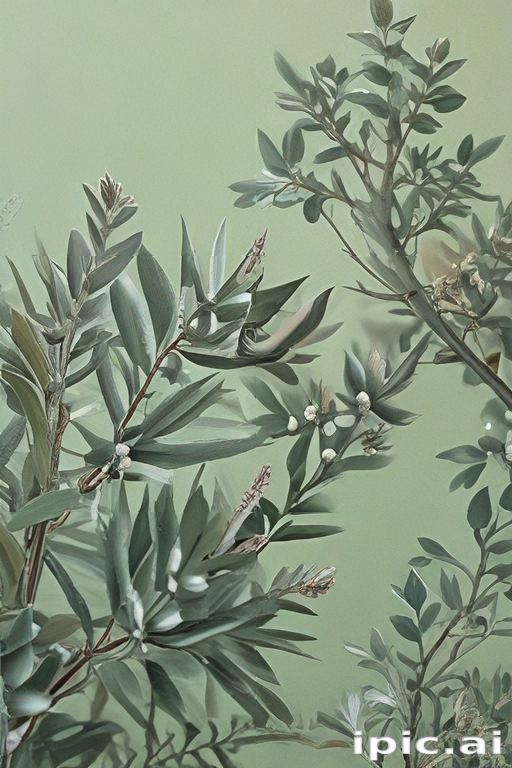 sage green aesthetic background