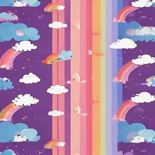cute rainbow wallpaper