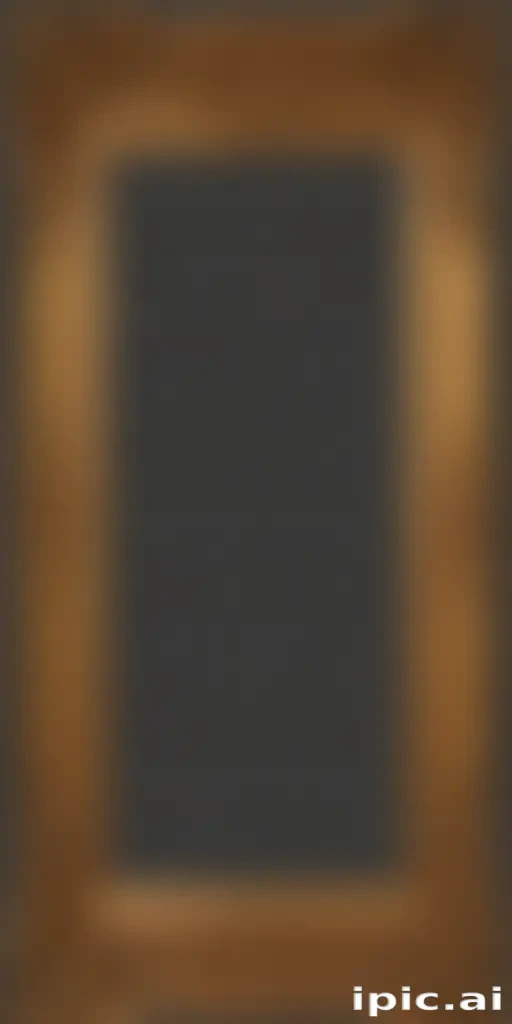 rectangle golden frame png