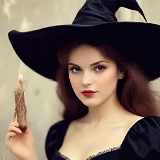 vintage witch images