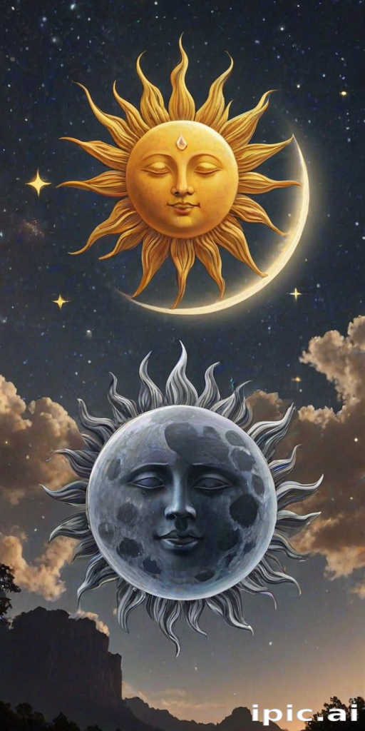 sun and moon