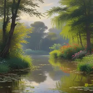 claude monet wallpaper