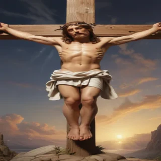 jesus on the cross clipart
