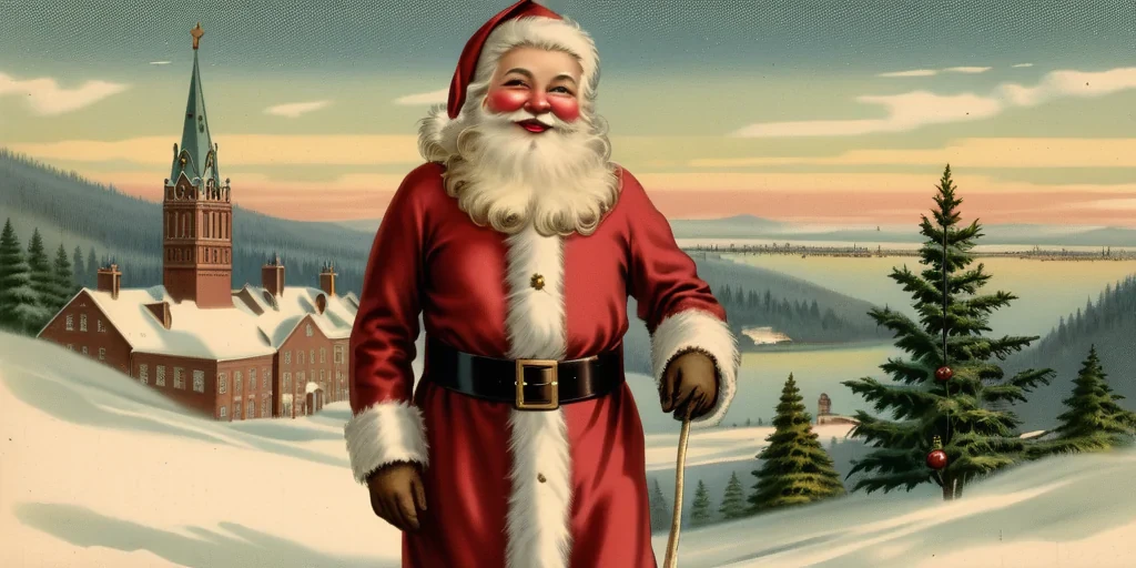 vintage santa image