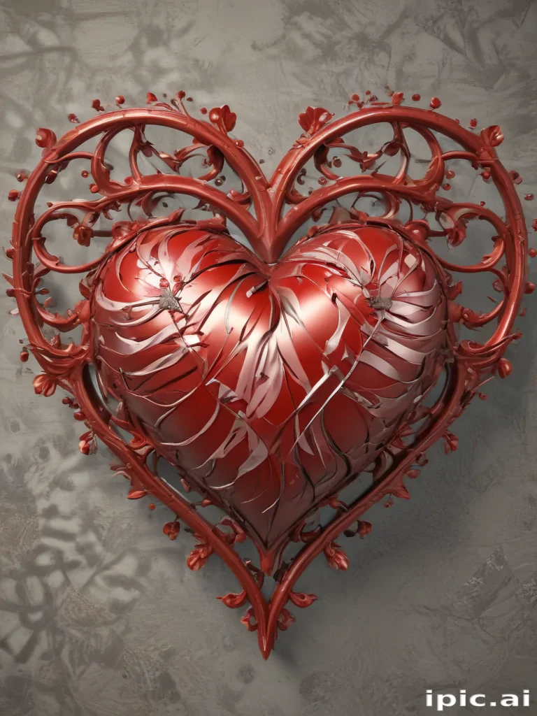 wallpaper 3d heart