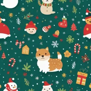 christmas cute wallpaper