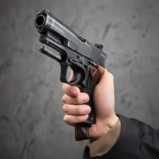 hand with gun png