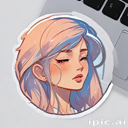 transparent aesthetic sticker