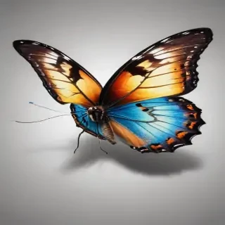 drawing pic of butterfly