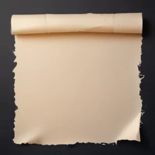 transparent background ripped paper