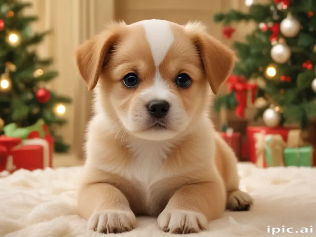 christmas puppy backgrounds