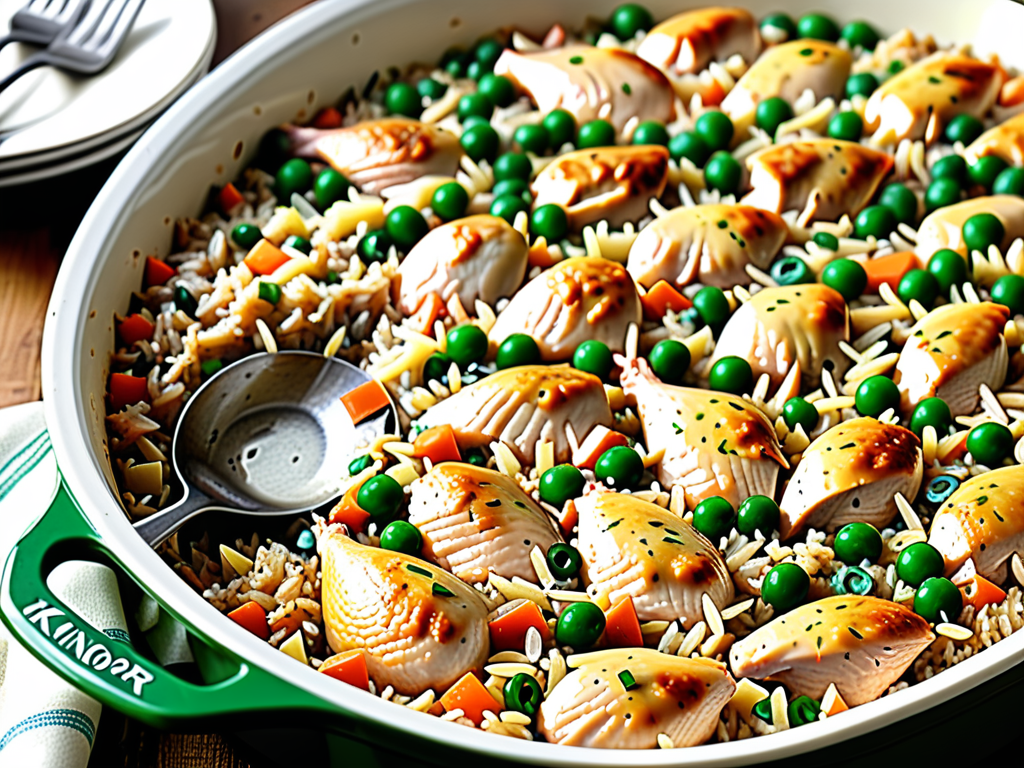 chicken and knorr rice casserole