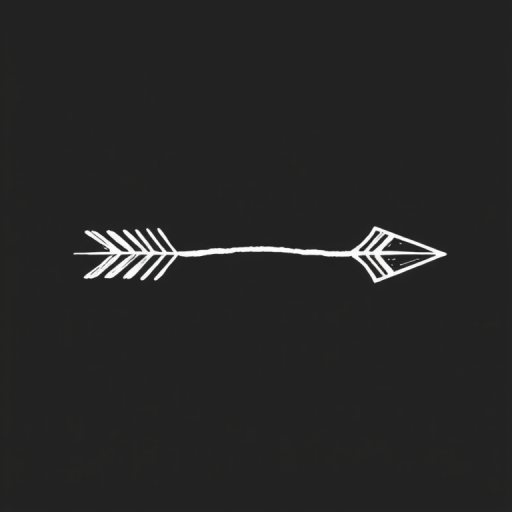 hand drawn arrow