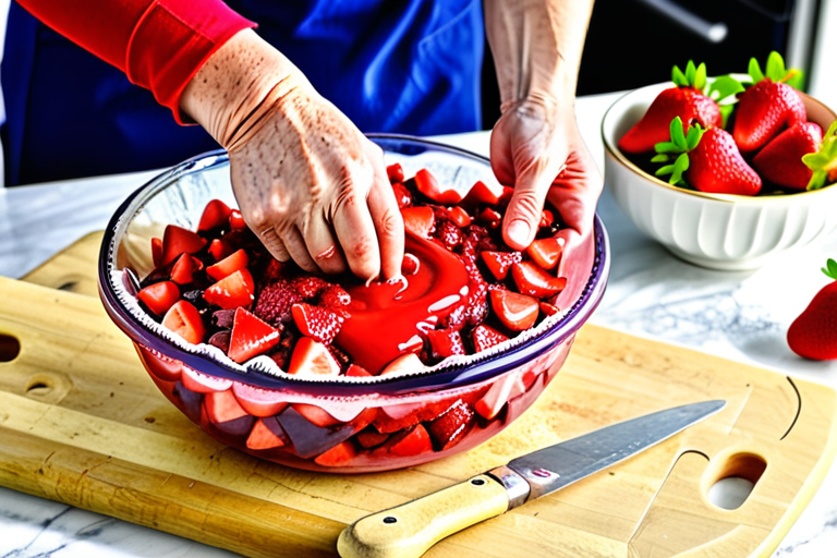 how to make strawberry filling