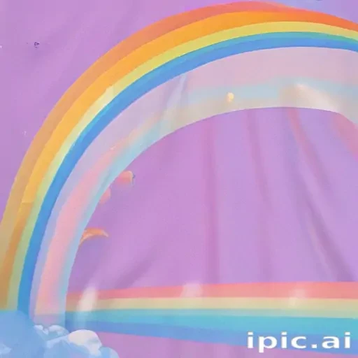 aesthetic rainbow wallpaper