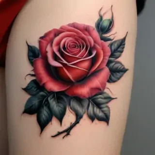 rose tattoo png