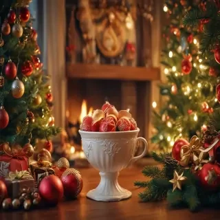 christmas background cute