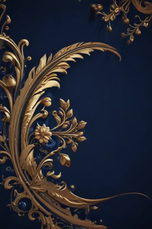 dark blue back ground