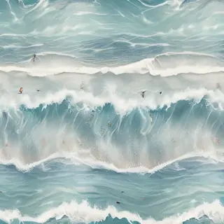 waves transparent
