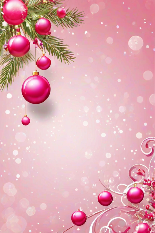 christmas pink backgrounds