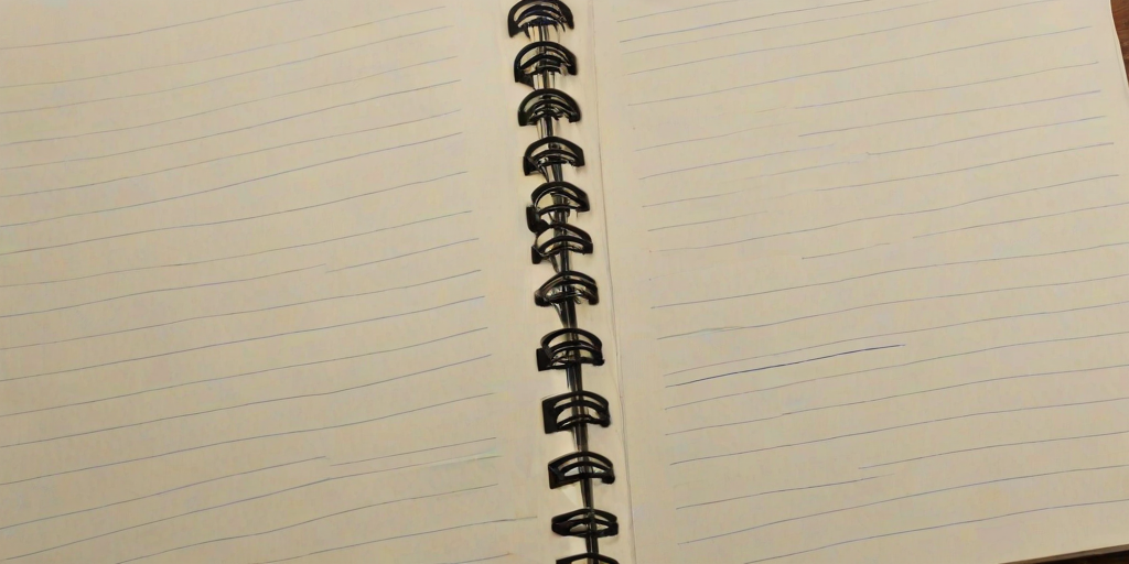 notebook paper image