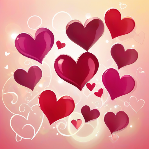 background hearts